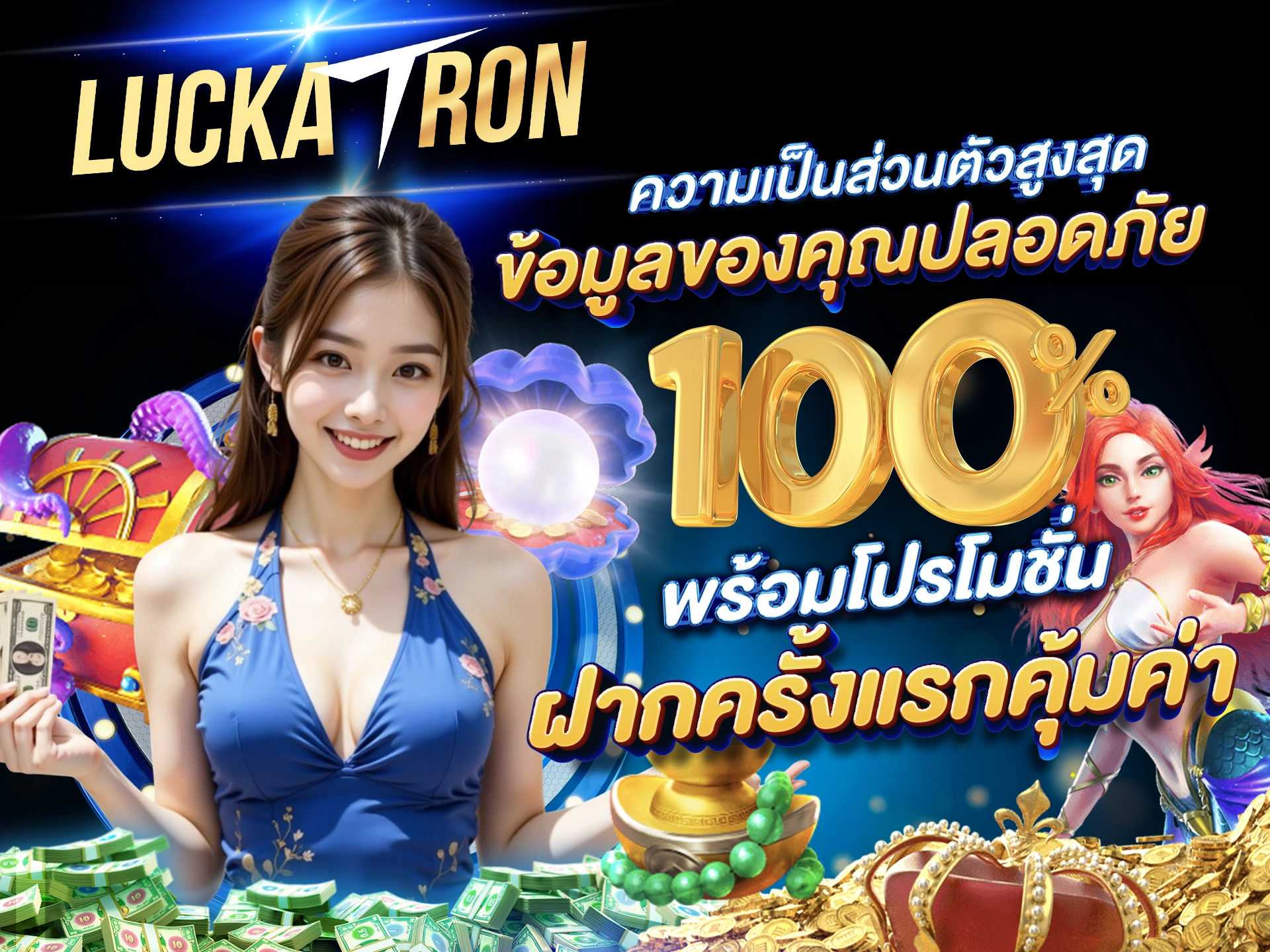 ความเป็นส่วนตัวสูงสุด ข้อมูลของคุณปลอดภัย 100% พร้อมโปรโมชั่นฝากครั้งแรกคุ้มค่า